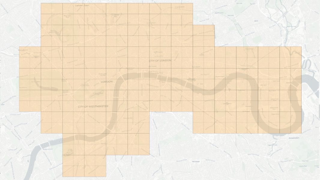 Large 3D London Central City Dataset