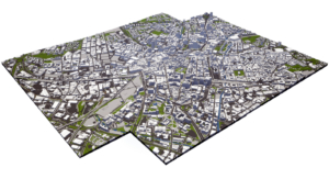 3D city model of Birmingham