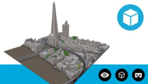 3D Model of London Interactive Sample Level 3