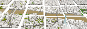 AccuCities 3D Model of London in Tiles